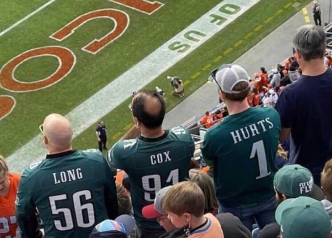 No, THIS picture says it all Talk About The Eagles The Eagles